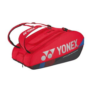 ヨネックス YONEX Yonex ヨネックス テニス ラケットバッグ9 テニス9本用 BAG2402N (スカーレット)