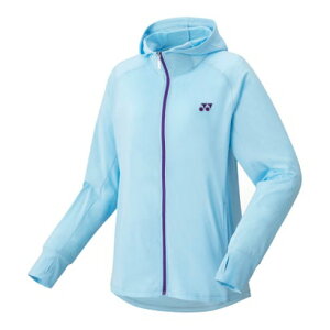 ヨネックス YONEX Yonex ヨネックス テニス ニットウォームアップパーカー 57076 111 (アクアブルー)