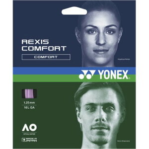 ヨネックス YONEX Yonex ヨネックス テニス テニスストリングス レクシスコンフォート130 TGRCF130 026 (ピンク)