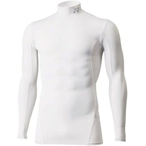 ヨネックス YONEX Yonex ヨネックス ハイネック長袖シャツ STBーF1008 着圧 コンプレッション フィット (ホワイト/ホワイト)