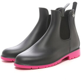 メデュース サイドゴア レインブーツ MEDUSE JUMPY（ANTHRACITE/FUCHSIA）