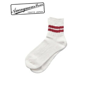 Amj}XCY ANONYMOUSISM AnonymousIsm Slub Line Q v[g Mtg ibhj