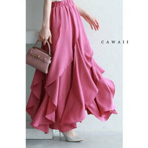 �J���C�C CAWAII �Ђ�Ђ�Ԃт�t�����X�J�[�g �i�s���N�j
