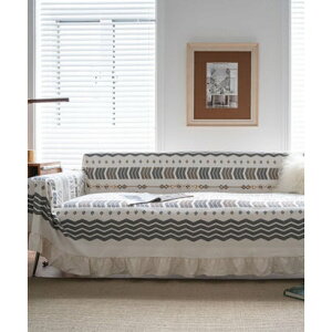 アイモハ aimoha レトロアンティークフリンジ花柄ソファーカバー (その他24)