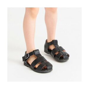 ブランシェス branshes 合皮グルカサンダル (ブラック)