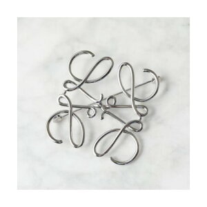 ���G�x LOEWE LOEWE �u���[�` ANAGRAM BROOCH �A�i�O���� �i25020/9230/�V���o�[�j