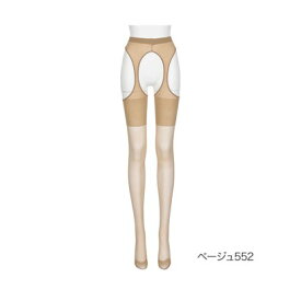 フクスケ fukuske 福助 公式 パンティ部レスストッキング 18デニール レディース momoske 無地 ゾッキタイプ つま先補強 199ー1001婦人 女性 フクスケ （ベージュ552）