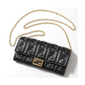 �t�F���f�B FENDI FENDI �E�H���b�g�o�b�O 8M0365 AAJD ��܂蒷���z �iF0KUR/NERO+ORO-SOFT�j