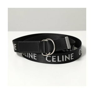 �Z���[�k CELINE CELINE �x���g Medium 45AVS2AEO ���S �_�u�������O �i38SI/BLACK�u���b�N�j