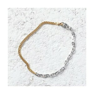 �g���E�b�h TOM WOOD TOMWOOD �u���X���b�g Rue Bracelet Duo B5376NA01S925�[9K �i�V���o�[�{�S�[���h�j
