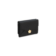 マリークワント MARY QUANT シーリングデイジーレター ミニウォレット （ブラック）