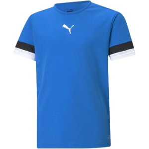 プーマ PUMA PUMA プーマ サッカー TEAMRISE ゲームシャツ JR 半袖 ジュニア 705140 02 (ELECTRIC BL)