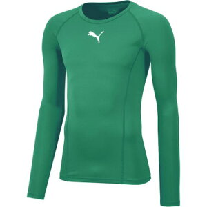 v[} PUMA PUMA v[} TbJ[ LIGA BASELAYER SS TVc LS 658223 05 iPEPPER GRNj