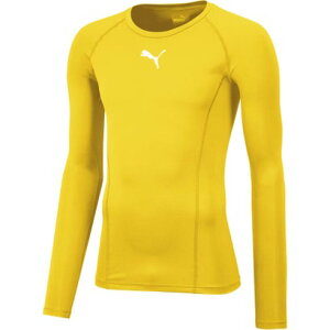 v[} PUMA PUMA v[} TbJ[ LIGA BASELAYER SS TVc LS 658223 06 iCYBER YELLOWj