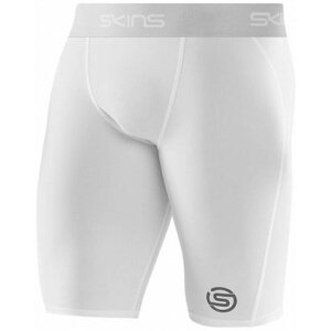 スキンズ SKINS SKINS スキンズ シリーズ1 SERIESー1 メンズ ハーフタイツ ショートスパッツ 着圧 コ (ホワイト)