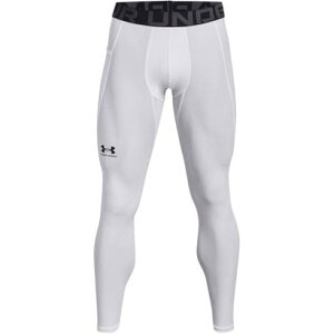 アンダーアーマー UNDER ARMOUR UNDER ARMOUR アンダーアーマー UAヒートギアアーマー レギンス メンズ インナー ス (WHITE/BLACK)