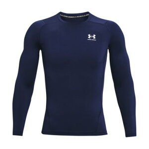 アンダーアーマー UNDER ARMOUR UNDER ARMOUR アンダーアーマー UAヒートギアアーマー コンプレッション ロングスリ【返品不可商品】 (MN NV/WH)