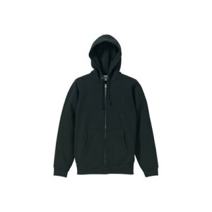 ヨネックス YONEX UnitedAthle ユナイテッドアスレ 10.0オンス T/C スウェット フルジップパーカ XXXL (ブラック)