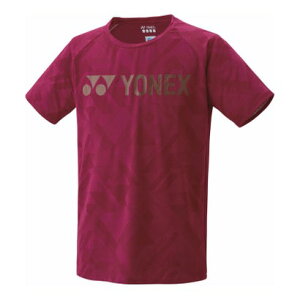 ヨネックス YONEX Yonex ヨネックス テニス ユニドライTシャツ フィットスタイル シャツ ウェア トップ (ワインレッド)