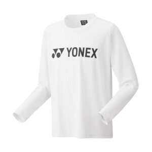 ヨネックス YONEX Yonex ヨネックス テニス ユニロングスリーブTシャツ シャツ ウェア トップス 吸汗 速 (ホワイト)