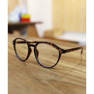 ユグランス JUGLANS 【JUGLANS / ユグランス】ボストン型 サングラス / 伊達メガネ ケース付き 軽量 UVカット おしゃれ (V)