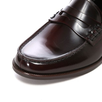 ハルタHARUTAレザーカジュアルコインローファー(ブラウン)