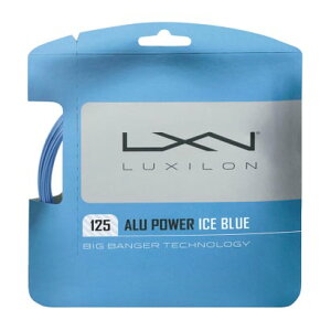 �E�B���\�� Wilson Wilson �E�C���\�� �e�j�X ���L�V���� �A���p���[125 LUXILON ALU POWER 125 ���m�t�B �iICEBLUE�j