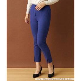 レリアン Leilian クロップドパンツ【Leilian by Eriko Nakamura】 （ブルー）