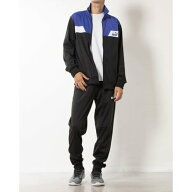 プーマ PUMA メンズ ジャージ上下セット PUMA POWER ポリ スーツ_ 684188 （プーマブラック-ラピスラズリ）
