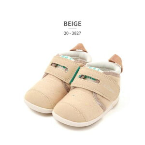 イフミー IFME イフミー IFME キッズ 20ー3827 イフミーナチュレ ヨシ素材ネオンチップスニーカー ifme nature (BEIGE)