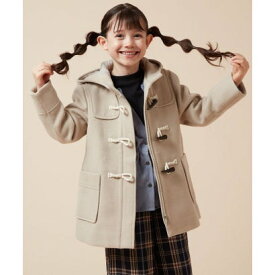 アー・ヴェ・ヴェ a.v.v ライトフェイクウールダッフルコート （ベージュ）