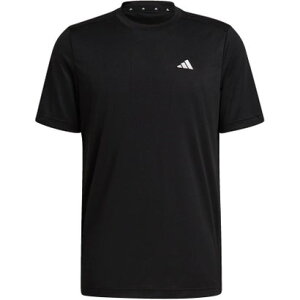 アディダス adidas adidas アディダス デザインド トゥ ムーブ スポーツ 半袖Tシャツ M D2M PL Tシャツ (BLK/WHT)