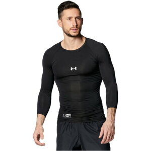 アンダーアーマー UNDER ARMOUR UNDER ARMOUR アンダーアーマー UA ヒートギアアーマー コンプレッション 3/4 クル (BLK)