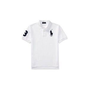 �|�� �����t ���[���� POLO RALPH LAUREN (�{�[�C�Y 8�ˁ`20��)Big Pony �R�b�g�� ���b�V�� �|���V���c �i100�z���C�g�j