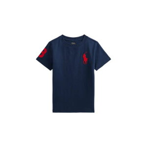 �|�� �����t ���[���� POLO RALPH LAUREN (�{�[�C�Y 2�ˁ`7��)Big Pony �R�b�g�� �W���[�W�[ T�V���c �i410�l�C�r�[�j