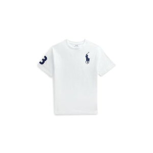 �|�� �����t ���[���� POLO RALPH LAUREN (�{�[�C�Y 8�ˁ`20��)Big Pony �R�b�g�� �W���[�W�[ T�V���c �i100�z���C�g�j