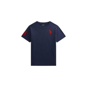 �|�� �����t ���[���� POLO RALPH LAUREN (�{�[�C�Y 8�ˁ`20��)Big Pony �R�b�g�� �W���[�W�[ T�V���c �i410�l�C�r�[�j