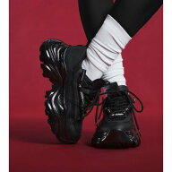 スティーブ マデン STEVE MADDEN 厚底ボリュームスニーカー （ブラック）