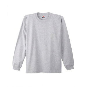 �}�b�N�n�E�X Mac-House Hanes �w�C���Y BEEFY �����O�X���[�uT�V���c H5186 �i�ۃO���[�j