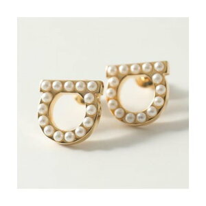 �T���o�g�[���t�F���K�� Salvatore Ferragamo SALVATORE FERRAGAMO �s�A�X 76 0125 001 �A�C�R�����`�[�t �i001/CREAM-OROLUC/�S�[���h�j