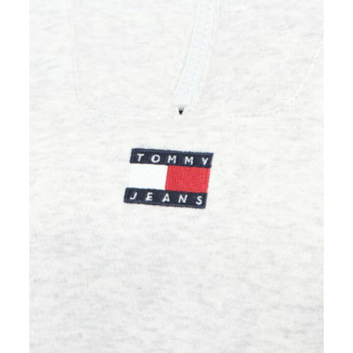 楽天市場】トミージーンズ TOMMY JEANS クロップドバッジハーフジップ 