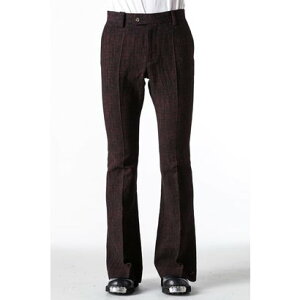 �w�I�[�X HEOS Flare Slacks �iBlack&Brown�j