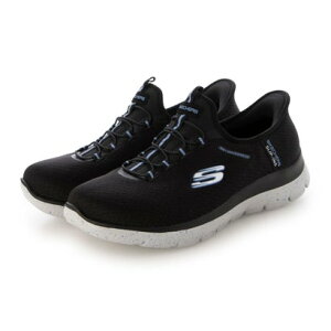 �X�P�b�`���[�Y SKECHERS ���f�B�[�X �X�j�[�J�[ �X���b�|�� SKECHERS SUMMITS BEST CHOICE ���C�h ���L �n���Y�t���[ �X���b�v�C���Y �h�� 150199W �i�u���b�N�j