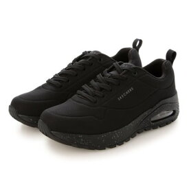 スケッチャーズ SKECHERS UNO RUGGED-WAT-AIR-PROOF（ウノ ラギッド - ワット エア プルーフ）レースアップスニーカー 183048 （ブラック/ブラック）
