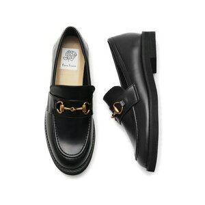 エマ フランシス Emma Francis フラット ビットローファー (ブラック エナメル)