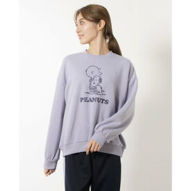 ティゴラ TIGORA レディース スウェットトレーナー テックスウェットクルー TRPN-9C25104TJ （パープル）