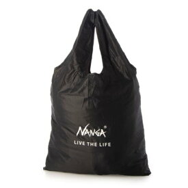 ナンガ NANGA トレッキング バッグ NANGA POCKETABLE ECO BAG(LIVE THE LIFE) N0003207 （BLK）
