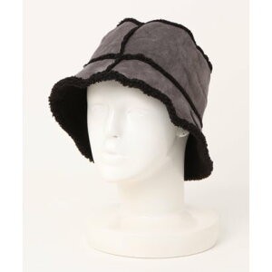 �f�B�b�L�[�Y Dickies MINNETONKA SUEDE BOA REVERSIBLE BUCKET HAT �iM�E�O���[�j