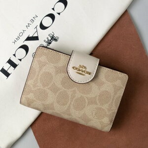 R[` COACH MEDIUM CORNER ZIP WALLET ~fBA R[i[ Wbv EHbg ܂z z izCgj