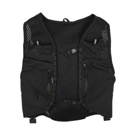 ティゴラ TIGORA 陸上/ランニング バッグ ランニングベスト/8L/ペットボトル収納/サイズ調整/S/M/L/XL/フリー 3842035033 （ブラック）
